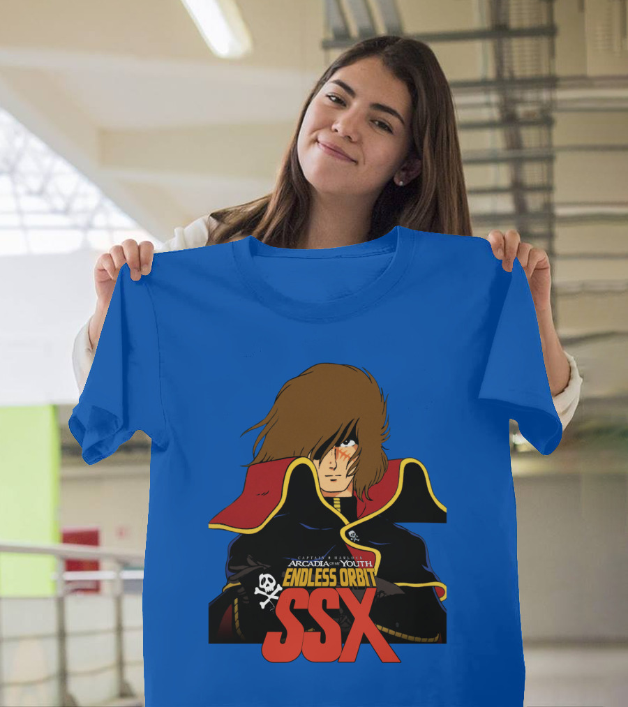Captain Harlock Arcadia of My Youth Endless Orbit SSX T-Shirt