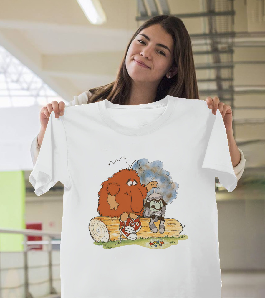 Rainbow Brite Murky Lurky and Cloudy Gloom on Log T-Shirt