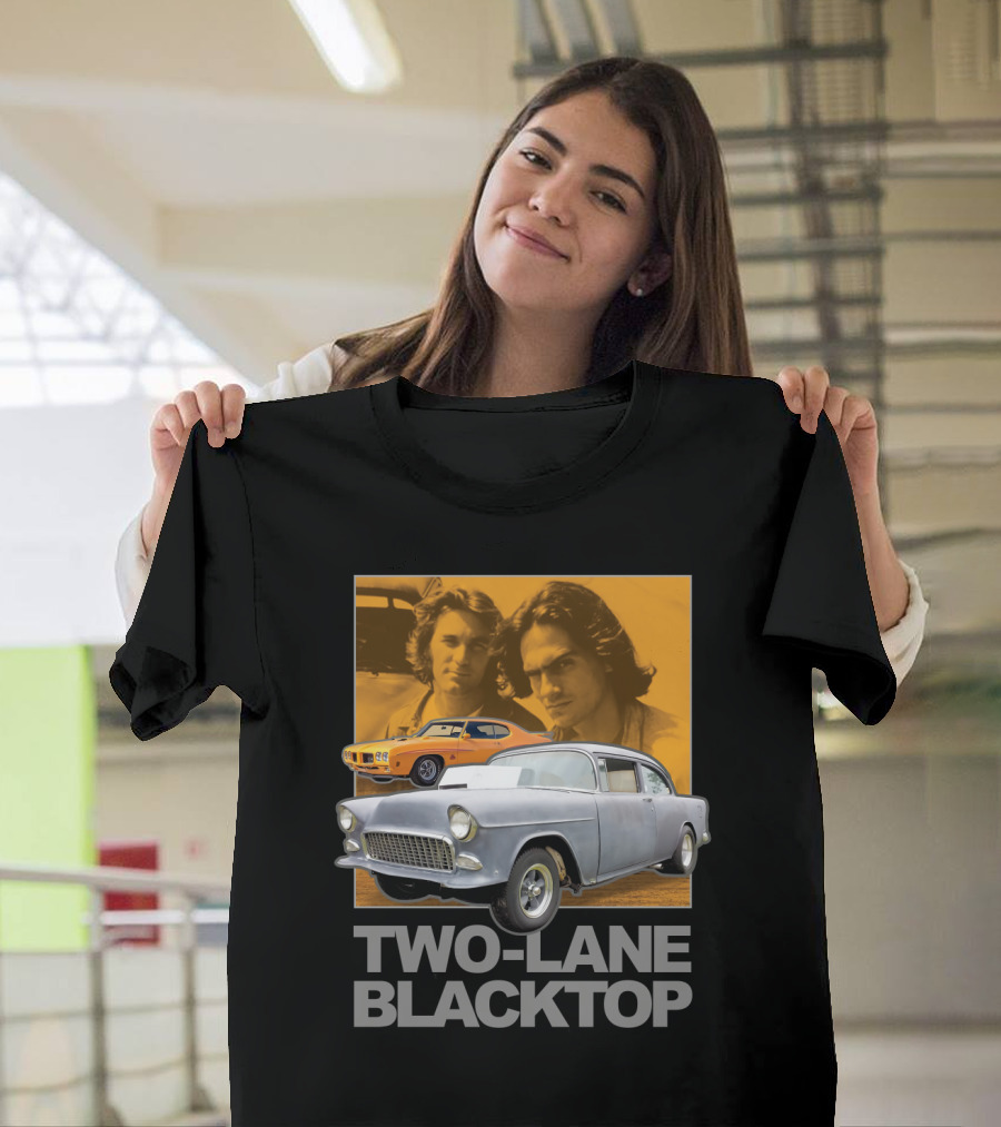 Two-Lane Blacktop Classic Cars And Characters T-Shirt