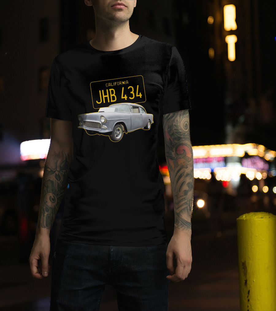 Two Lane Blacktop California JHB 434 Classic Car T-Shirt