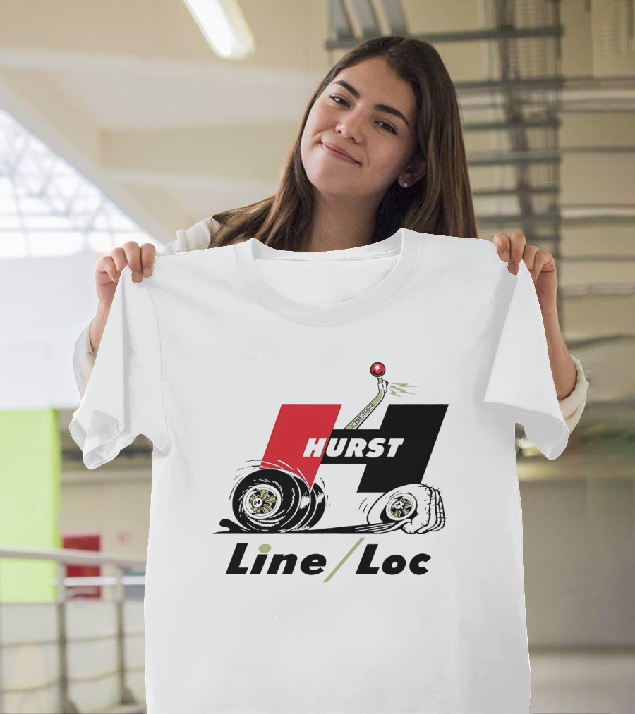 Hurst Line Loc Racing Tire Burnout T-Shirt