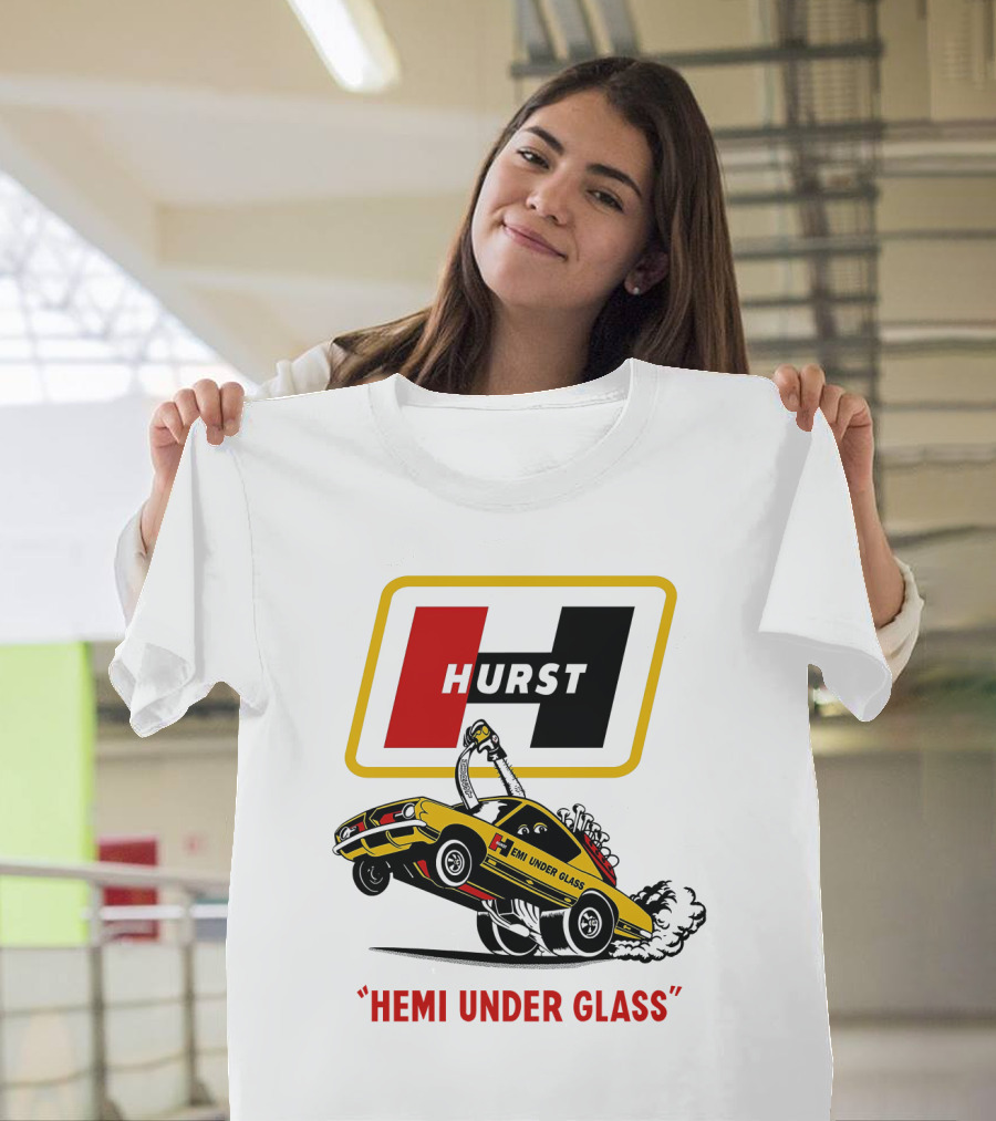 Hurst Hemi Under Glass Wheelstand T-Shirt