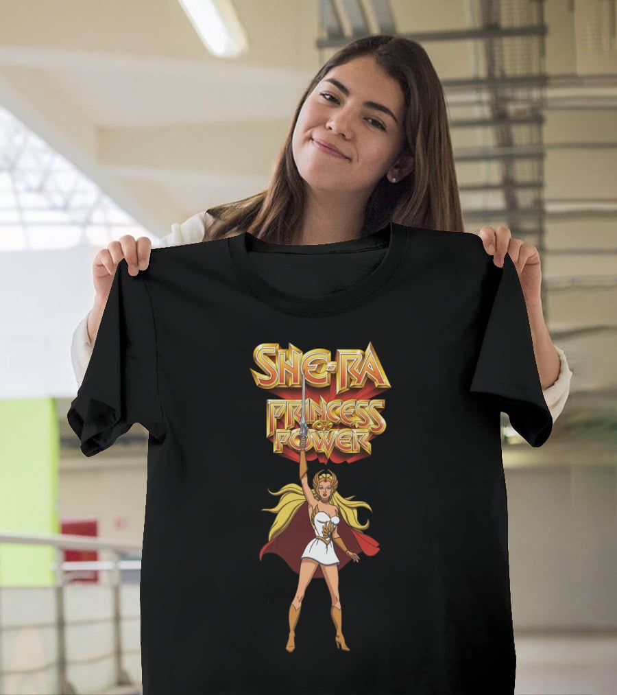 She Ra Princess Of Power Iconic Heroine And Sword T-Shirt