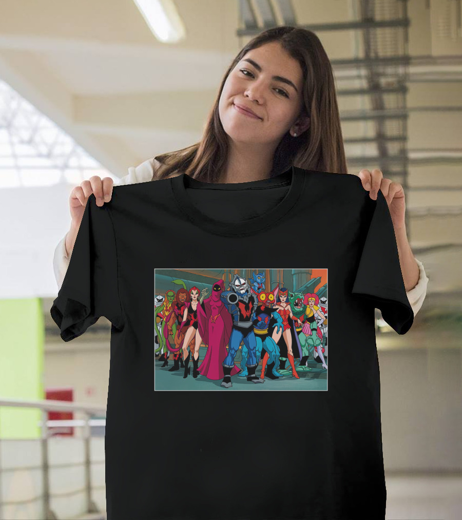 She Ra Horde Villains Group Masters of the Universe T-Shirt