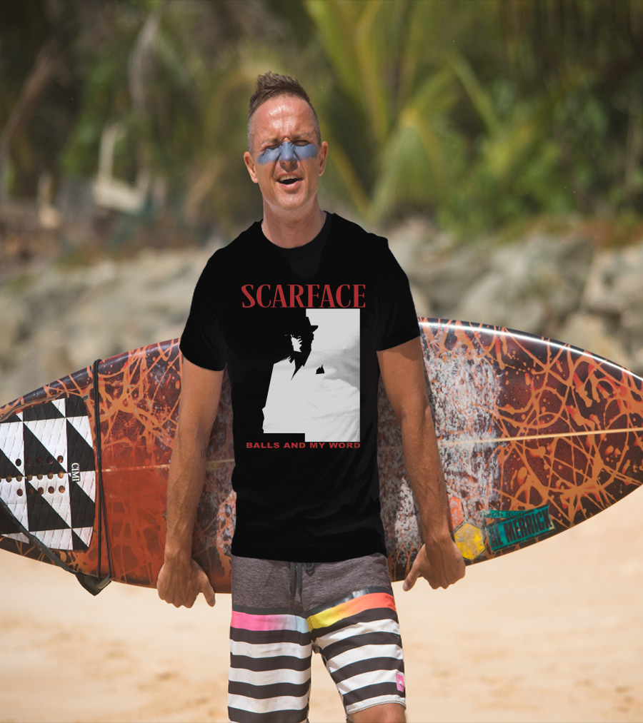 Scarface Balls And My Word Classic T-Shirt