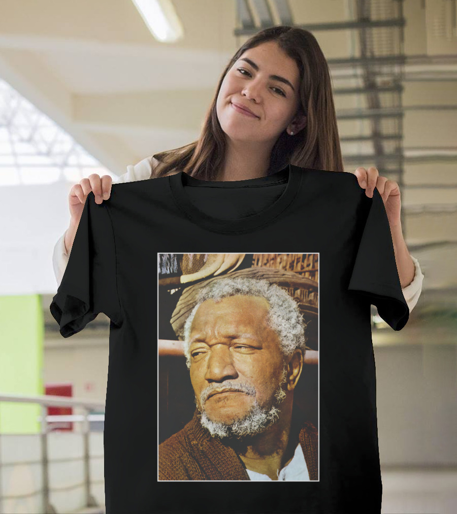 Sanford And Son Fred Sanford Classic Portrait Iconic TV Character T-Shirt