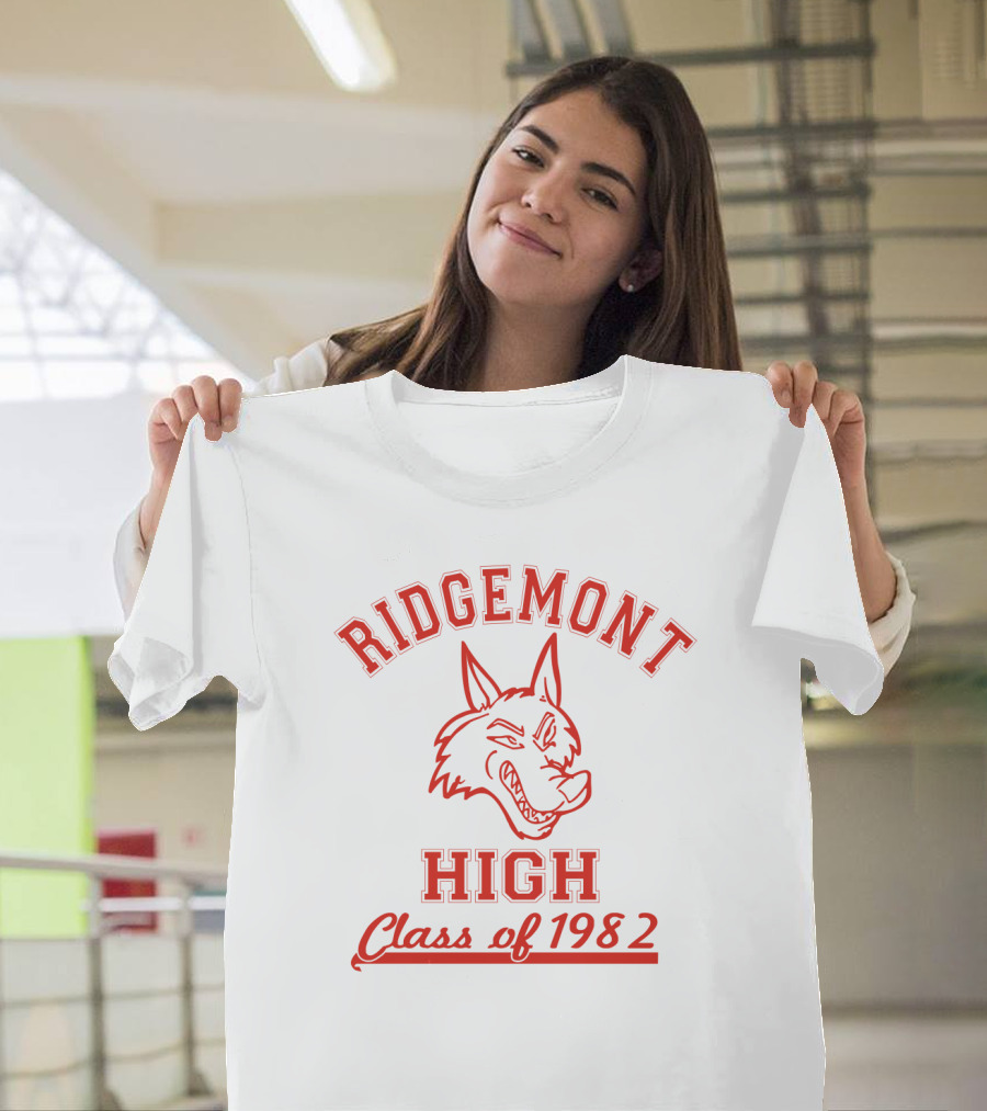 Ridgemont High Class of 1982 Wolf T-Shirt