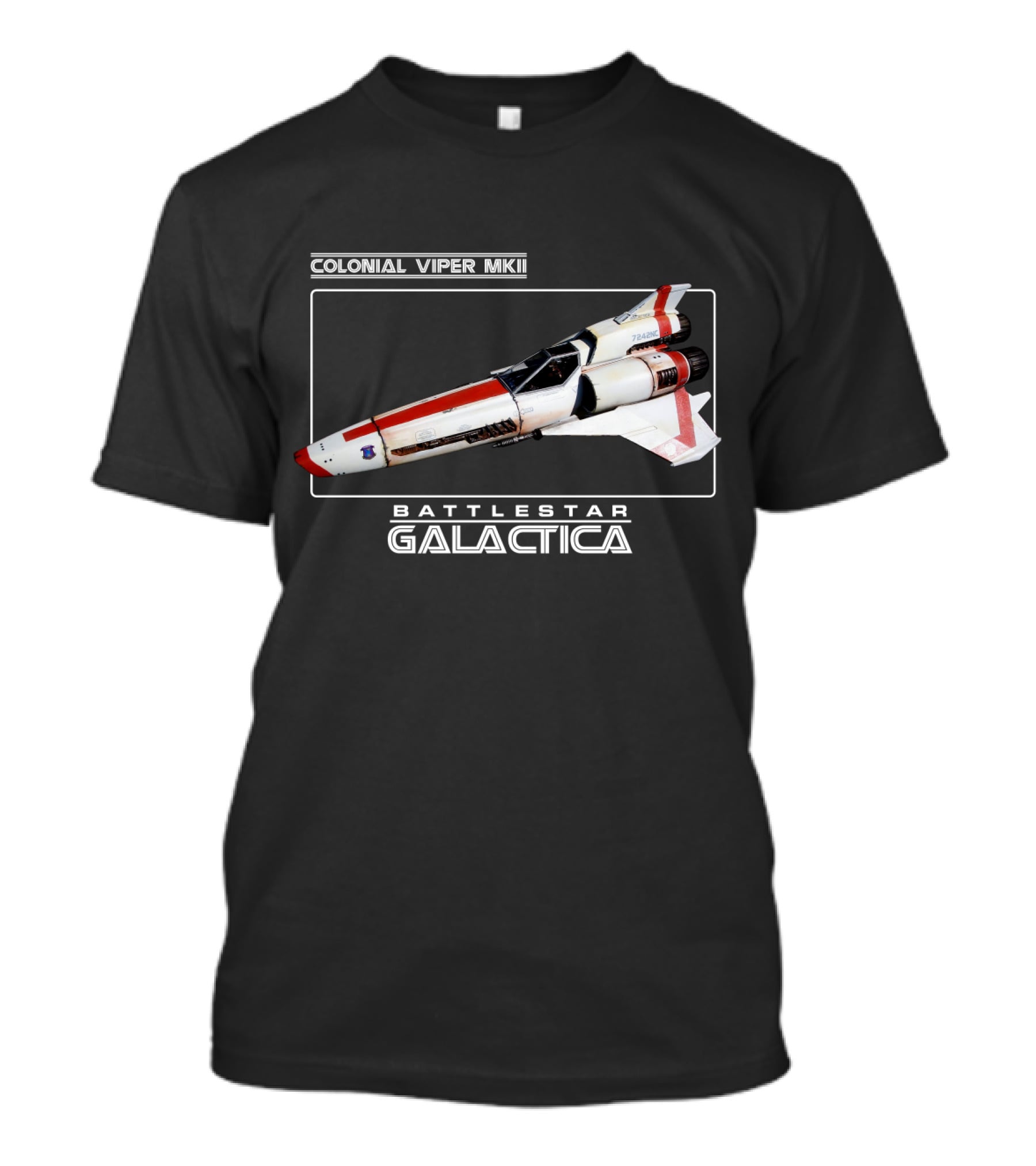 Colonial Viper MK II Battlestar Galactica T-Shirt