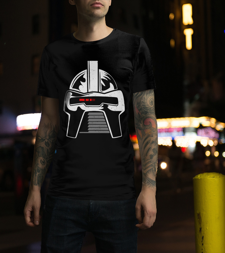 Cylon Helmet Battlestar Galactica Iconic T-Shirt