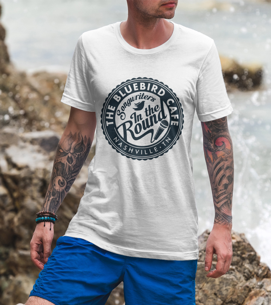 The Bluebird Cafe Songwriter's IN The Round Nashville TN T-Shirt