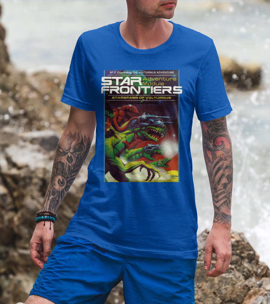 SF Star Frontiers Adventure Module Starspawn Of Volturnus T-Shirt