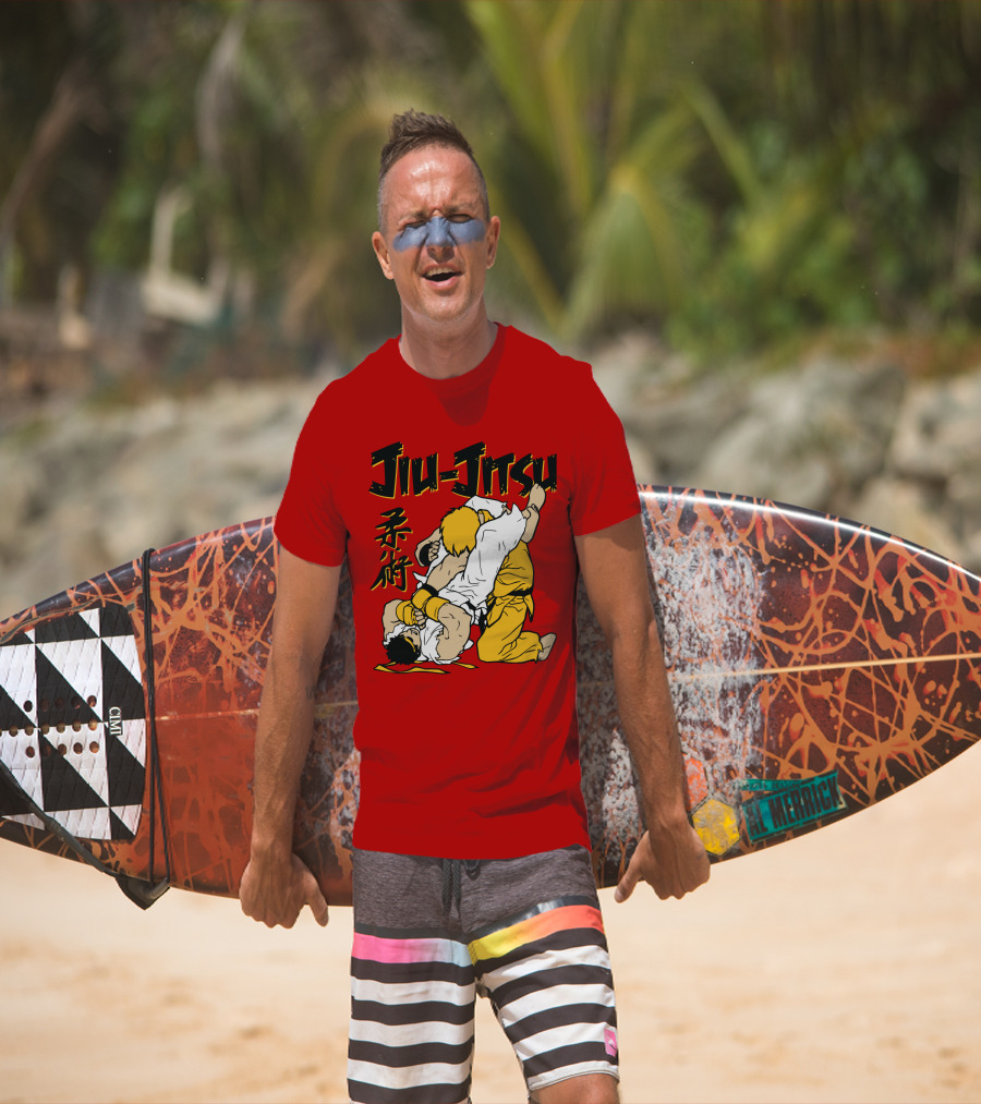 Jiu Jitsu Street Ryu Ken Martial Arts Showdown T-Shirt