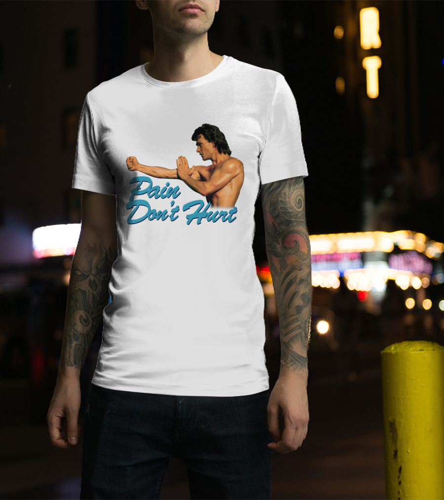 Road House Pain Don't Hurt Martial Arts T-Shirt