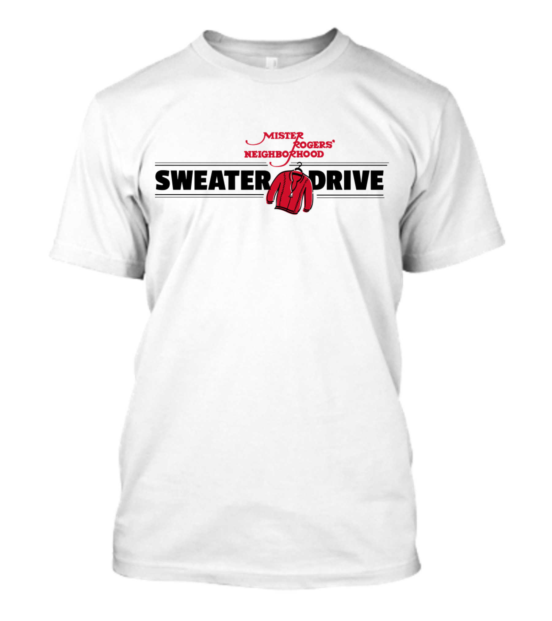 Mister Rogers' Neighborhood Sweater Drive T-Shirt