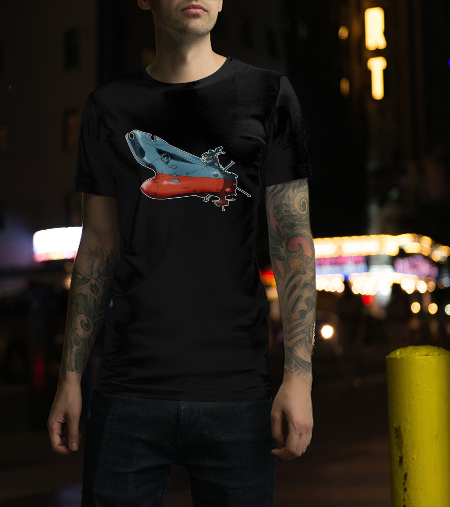 Spaceship Battleship Yamato Sby Ship T-Shirt