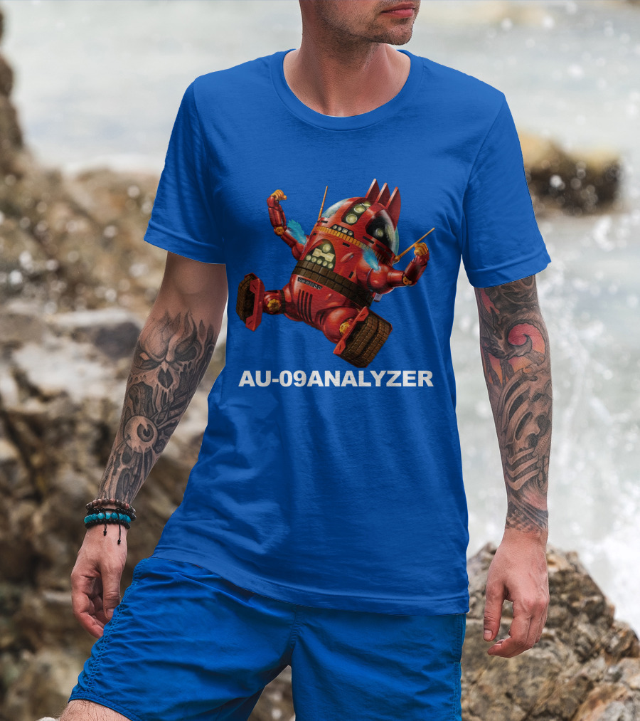 AU-09 Analyzer Robot Concept T-Shirt