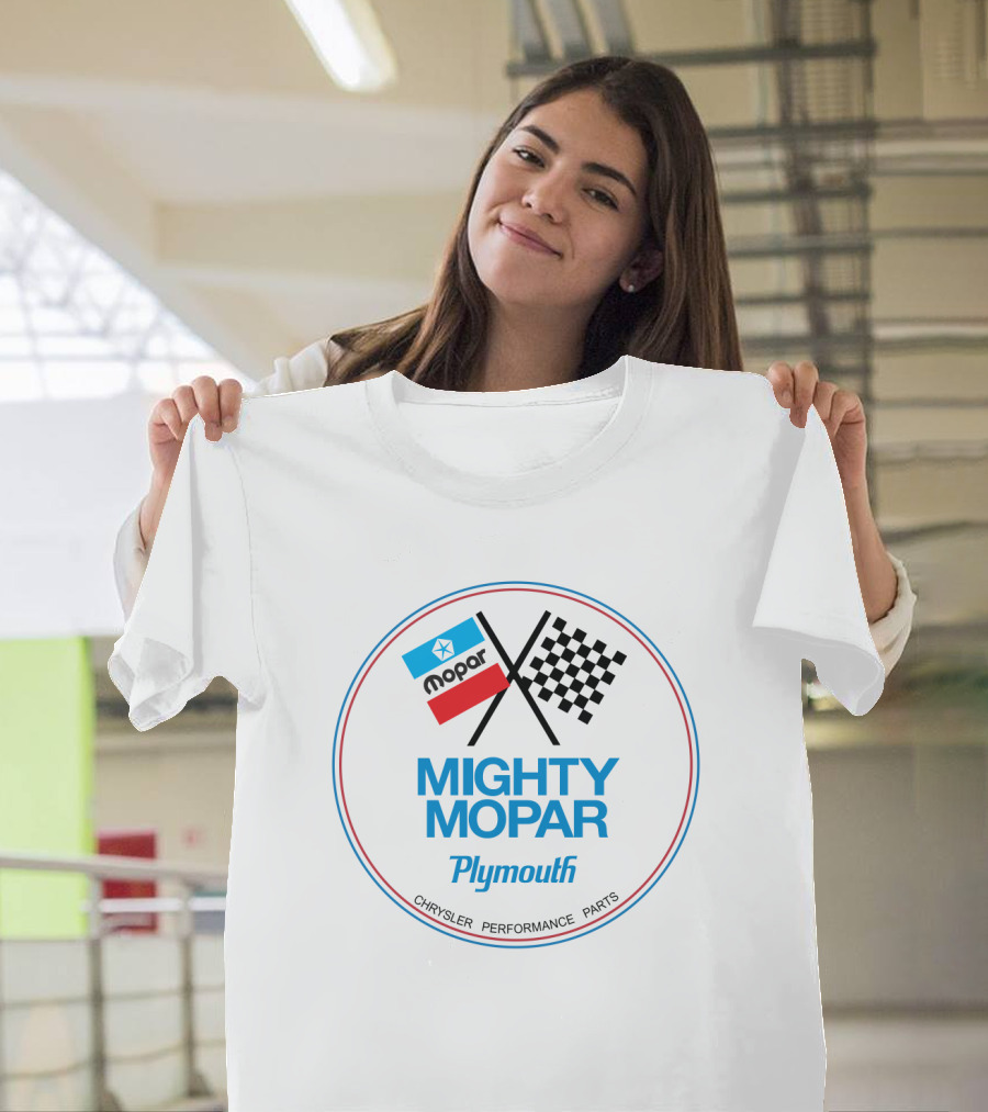 Mopar Plymouth Mighty Chrysler Performance Parts T-Shirt