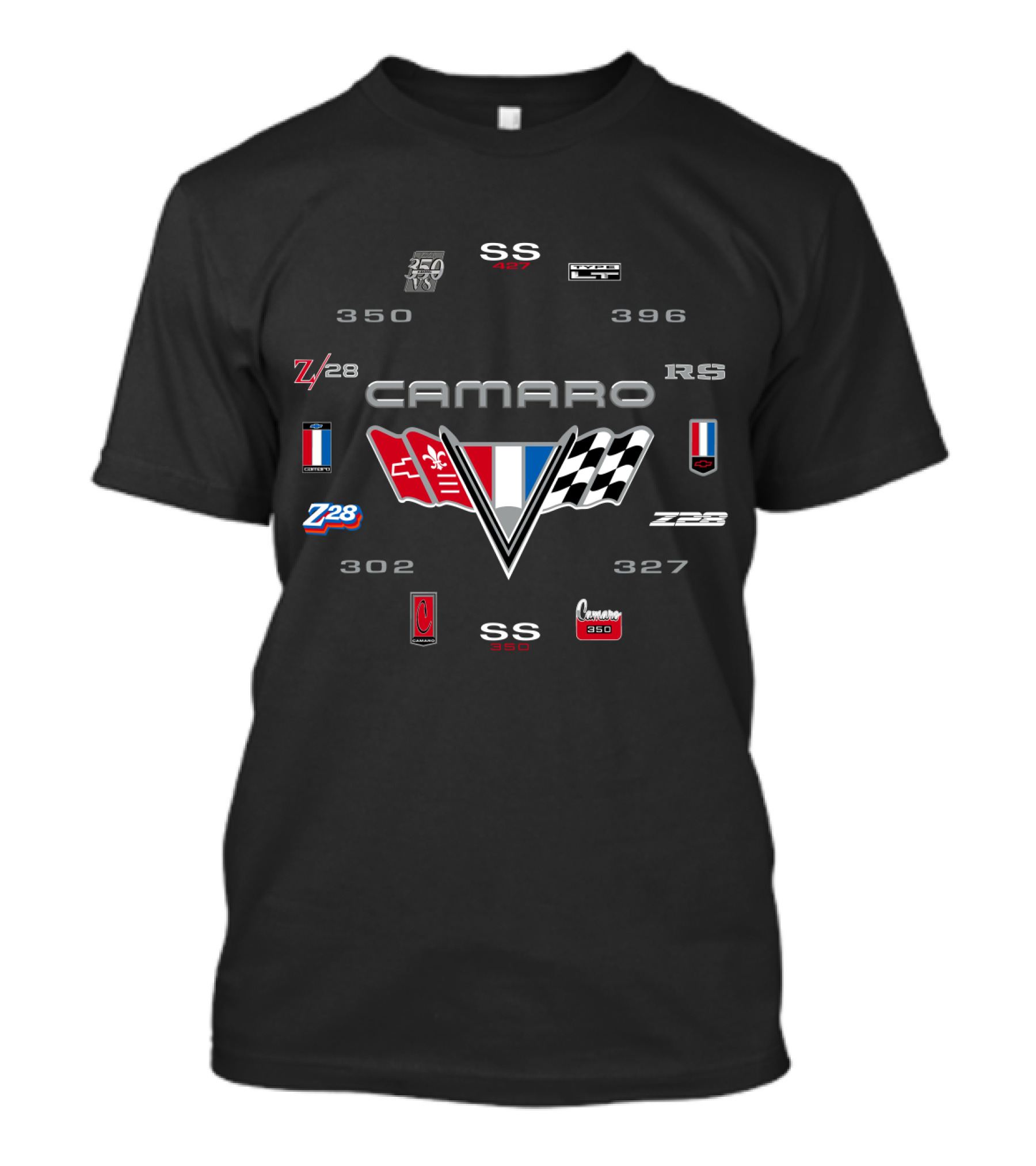 Camaro Z28 SS 427 RS 396 327 302 T-Shirt
