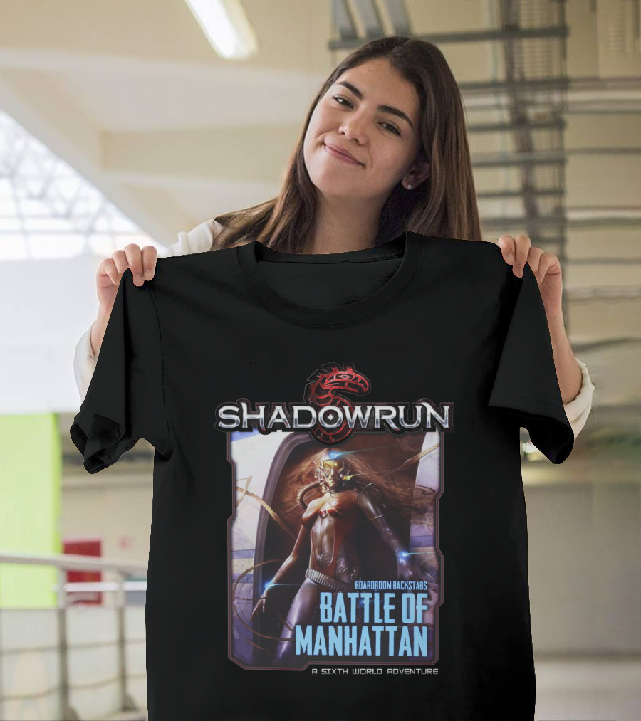 Shadowrun Boardroom Backstabs Battle Of Manhattan A Sixth World Adventure T-Shirt