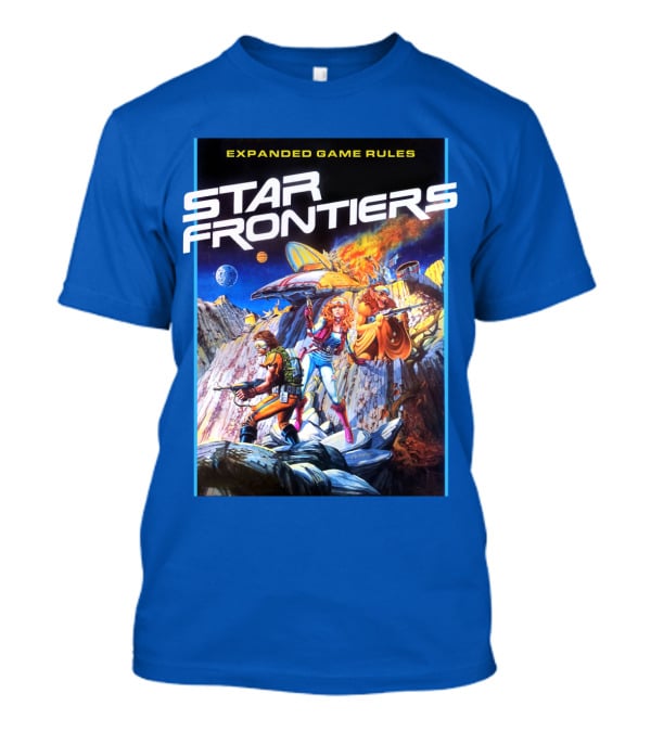 Expanded Game Rules Star Frontiers Science Fiction Adventure T-Shirt