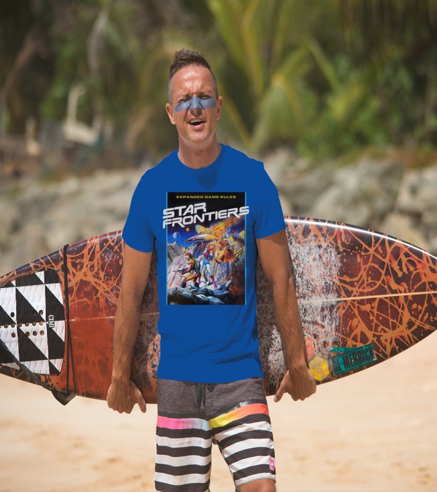 Expanded Game Rules Star Frontiers Science Fiction Adventure T-Shirt