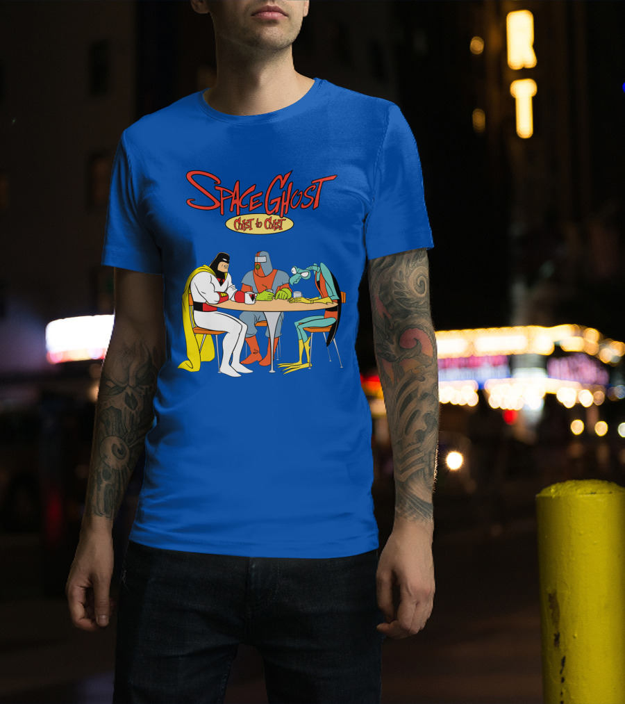 Space Ghost Coast To Coast Zorak And Moltar At Table T-Shirt