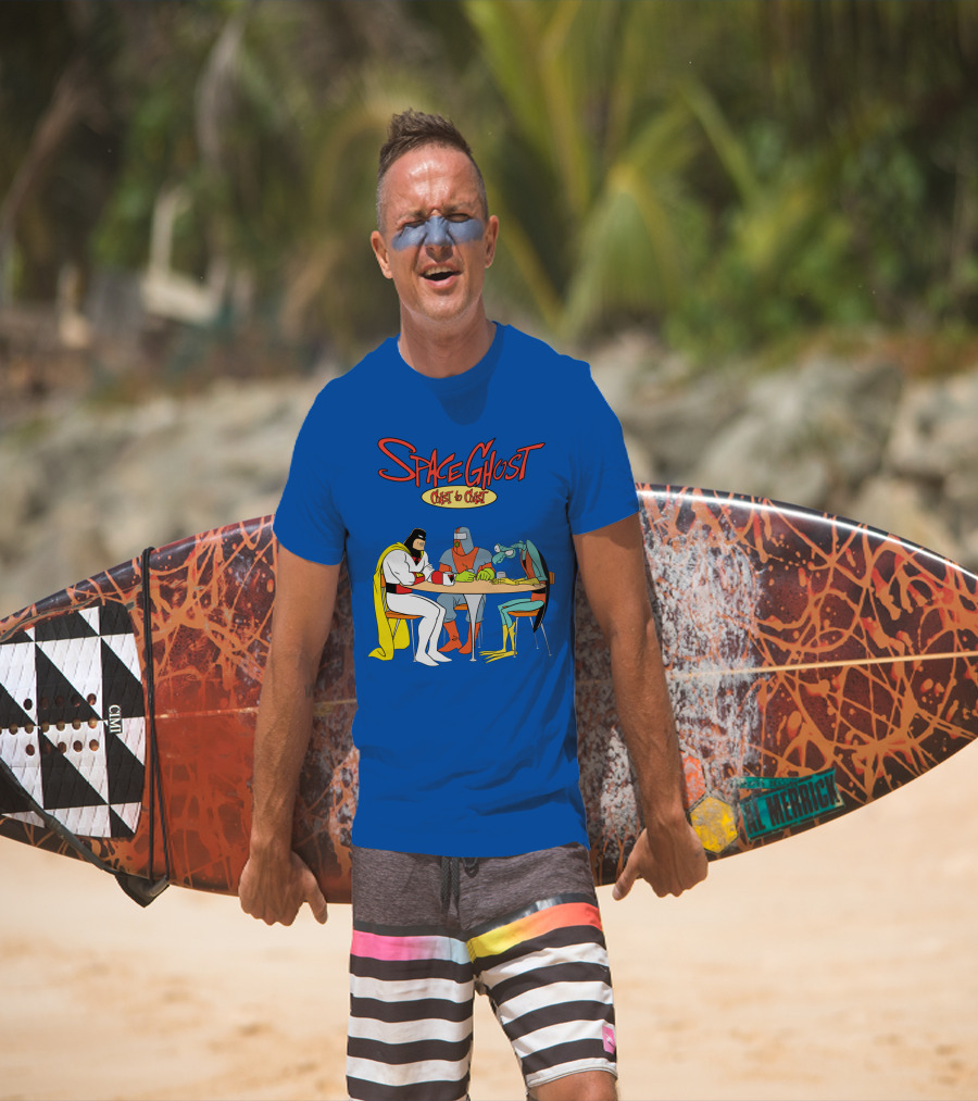 Space Ghost Coast To Coast Zorak And Moltar At Table T-Shirt