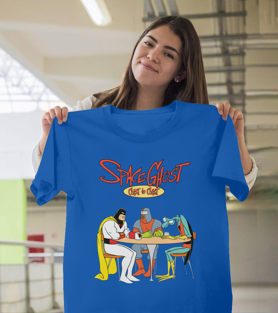 Space Ghost Coast To Coast Zorak And Moltar At Table T-Shirt
