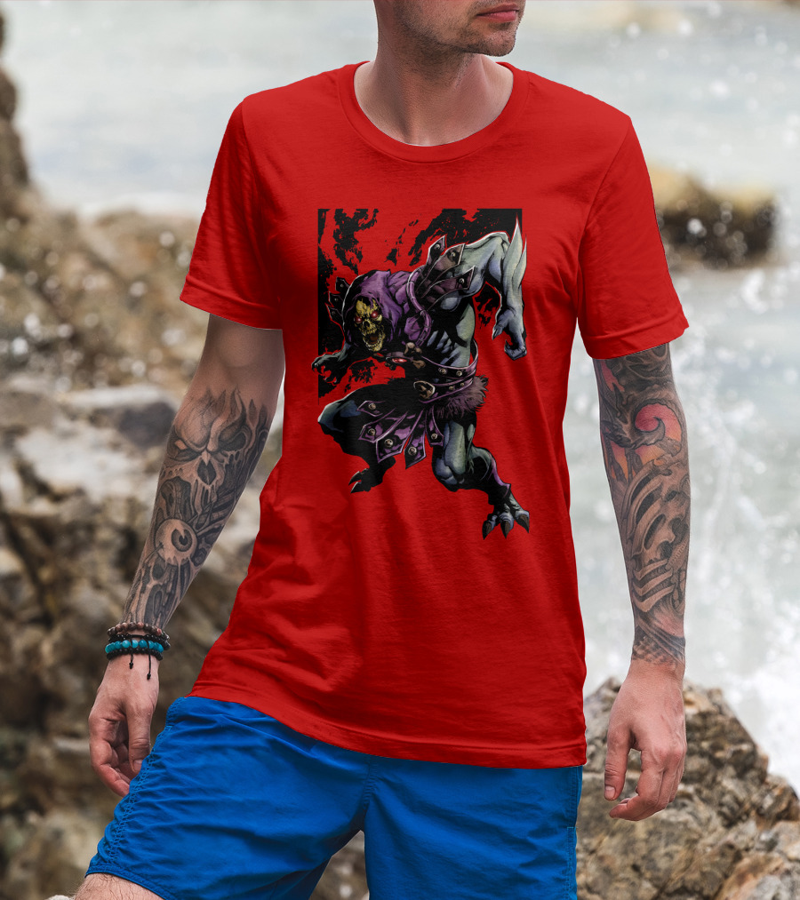 Skeletor Masters Of The Universe Villain Dark T-Shirt