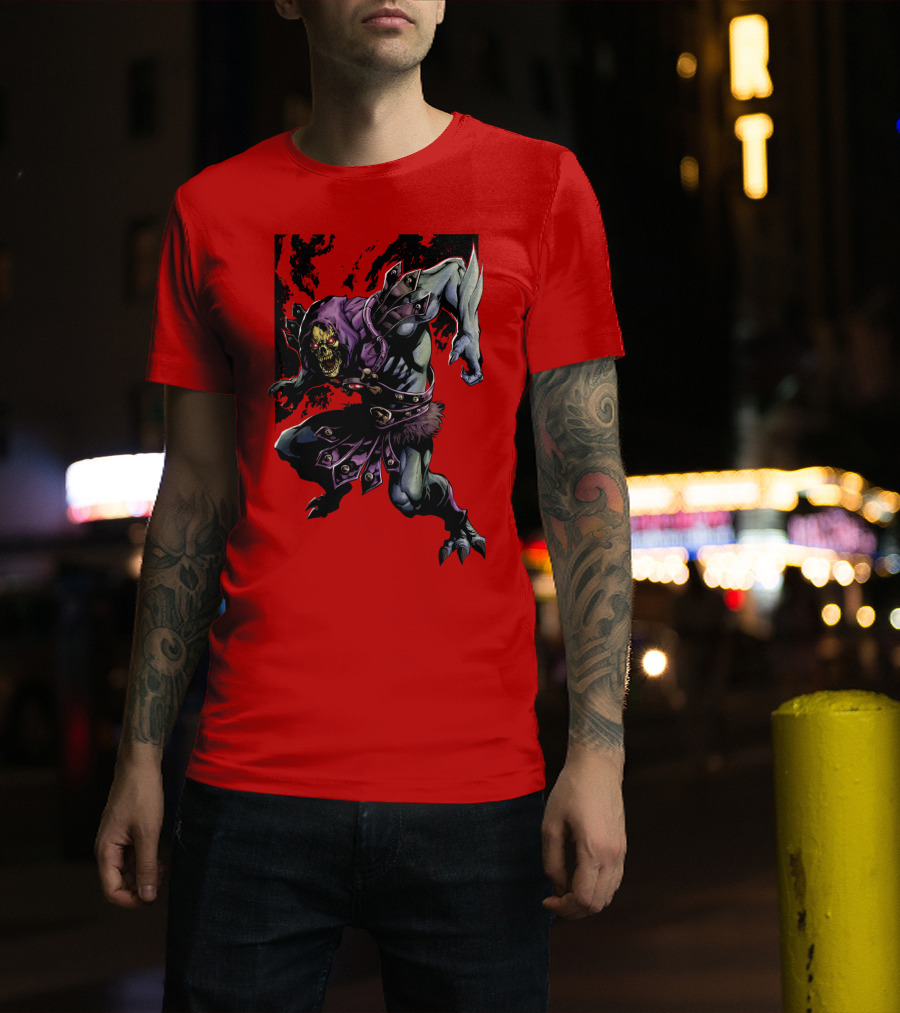 Skeletor Masters Of The Universe Villain Dark T-Shirt