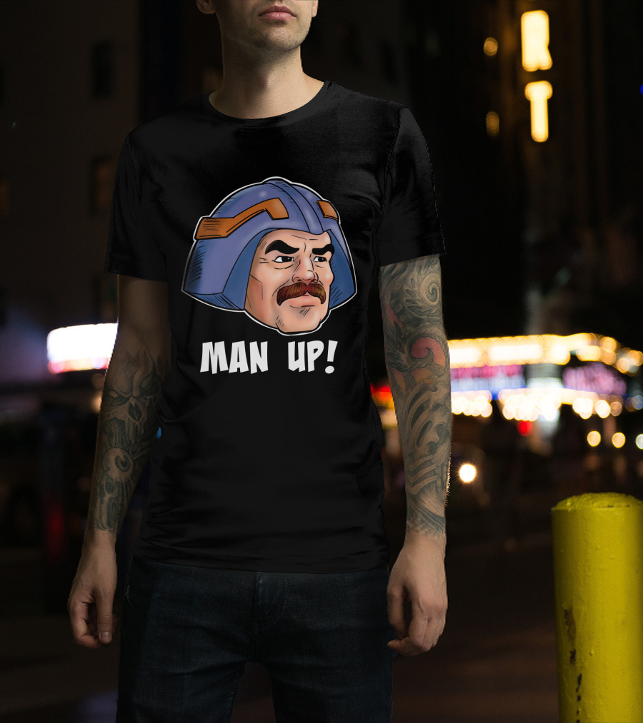 Masters Of The Universe Man-At-Arms Man Up T-Shirt