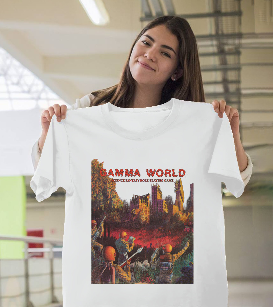 Gamma World Science Fantasy Role-Playing Game 1st Edition T-Shirt