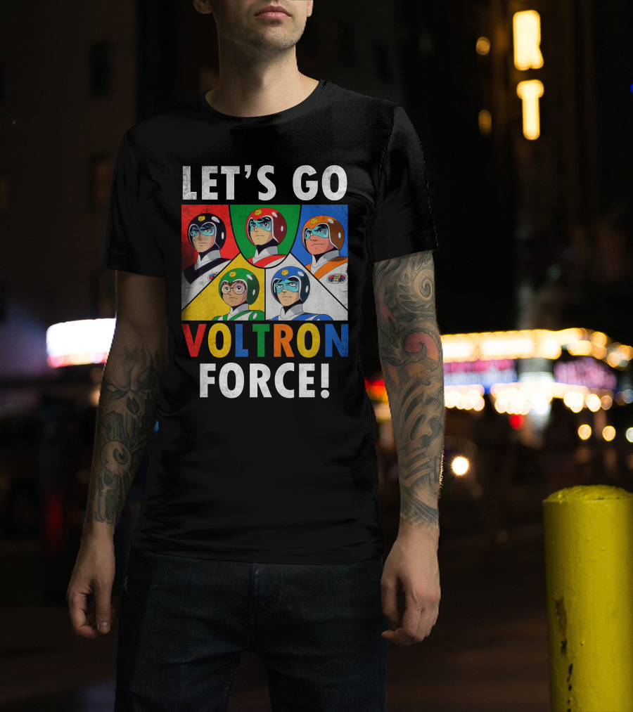 Let's Go Voltron Force T-Shirt