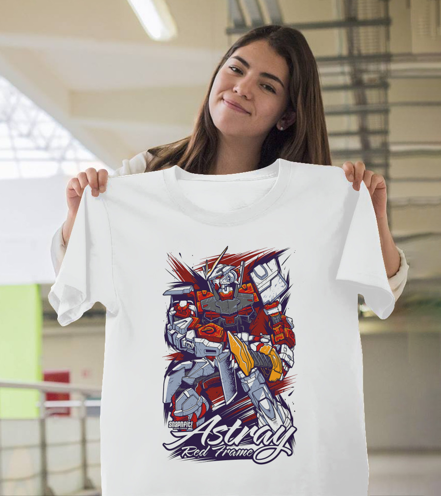 Astray Red Frame Snapfit Robot Warrior T-Shirt