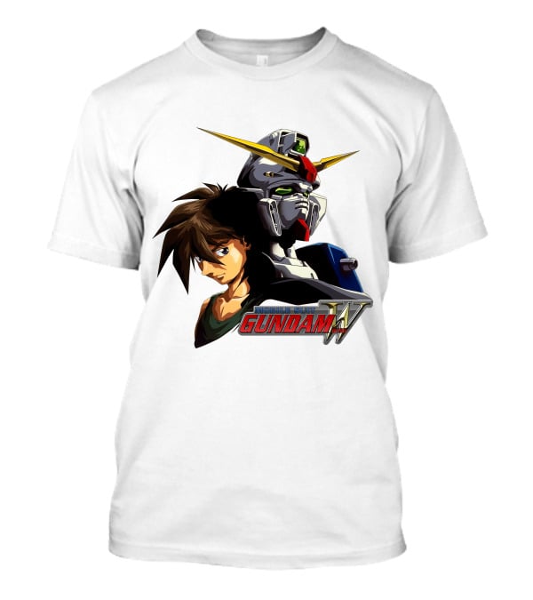 Mobile Suit Gundam Wing Hero And Robot T-Shirt