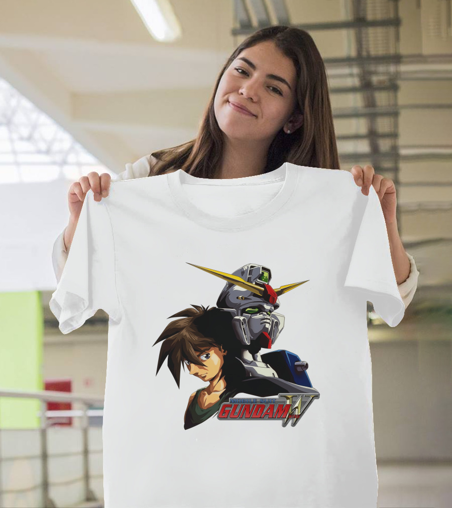 MOBILE SUIT GUNDAM WING HERO AND ROBOT T-Shirt
