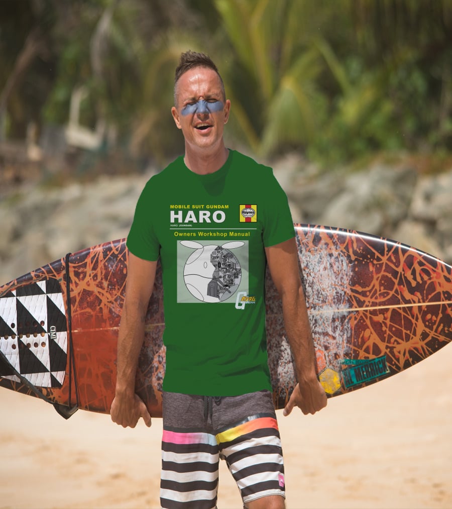 MOBILE SUIT GUNDAM HARO Owners Workshop Manual Haynes GUNDAM T-Shirt