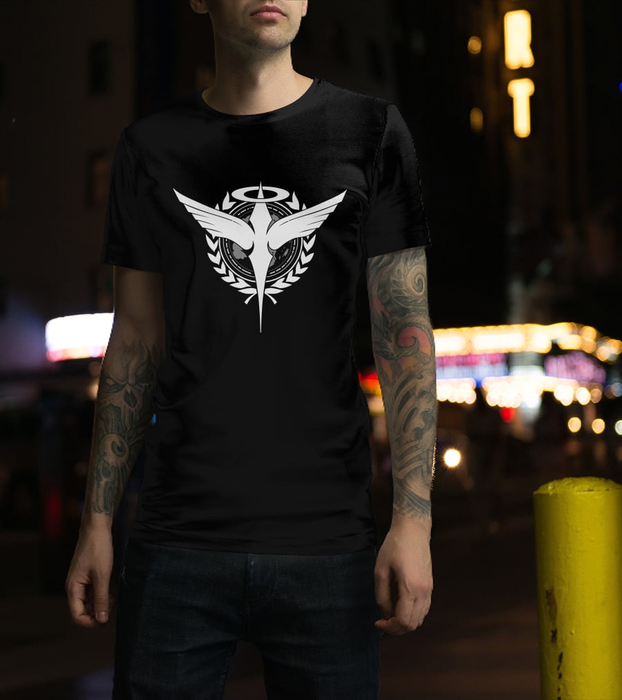 Gundam TransAm Celestial Being Symbol Logo Emblem T-Shirt
