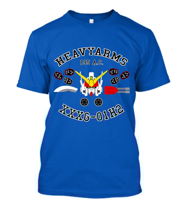 Heavyarms 195 A.C. XXXG-01H2 Gundam Wing T-Shirt