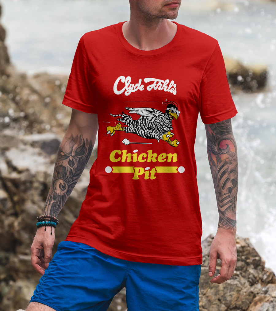 Clyde Torkle's Chicken Pit Racing Chicken T-Shirt