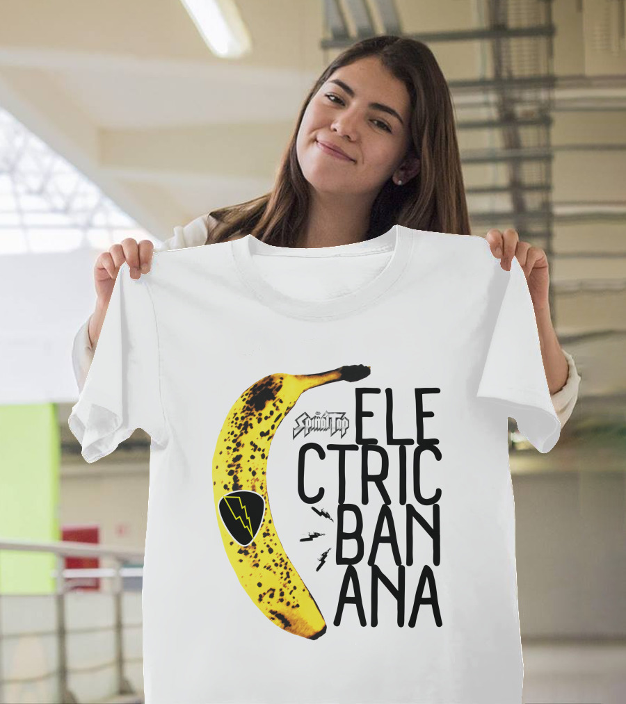 Spinal Tap Electric Banana with Lightning Bolt T-Shirt