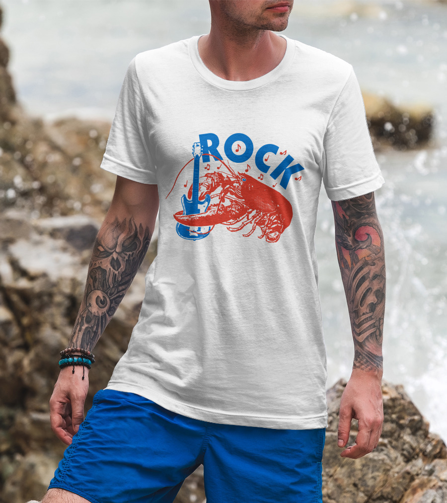 The B-52's Rock Lobster Guitar Music Fun T-Shirt