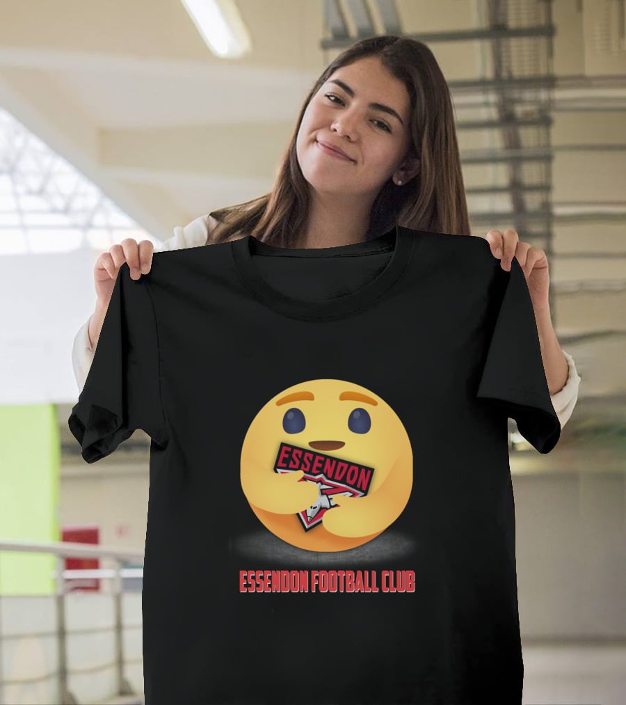 Essendon Football Club Emoji Holding T-Shirt