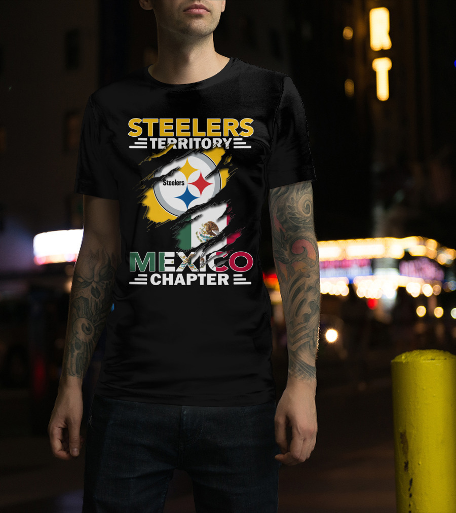 Steelers Territory Steelers Mexico Chapter T-Shirt