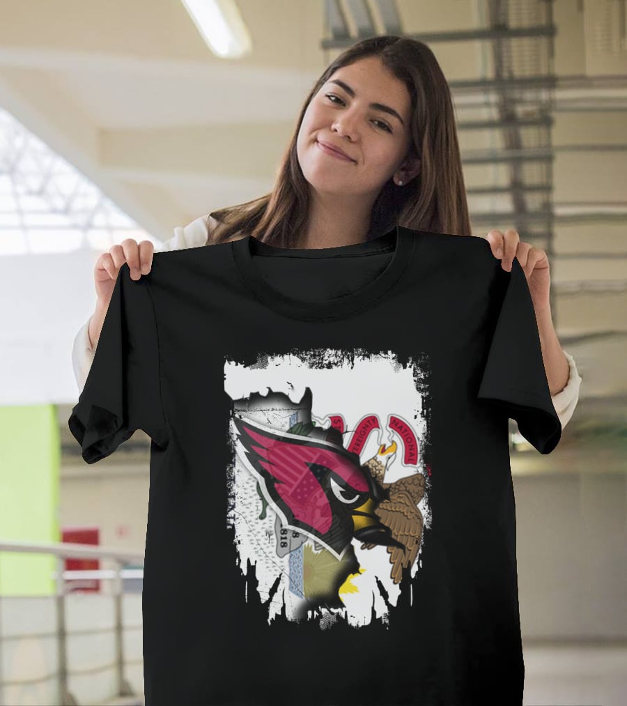 Illinois Pride With Fierce Cardinals Unity T-Shirt