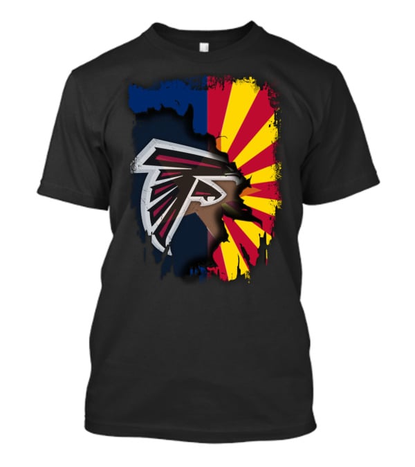 Arizona Pride With Falcons Logo Integration T-Shirt