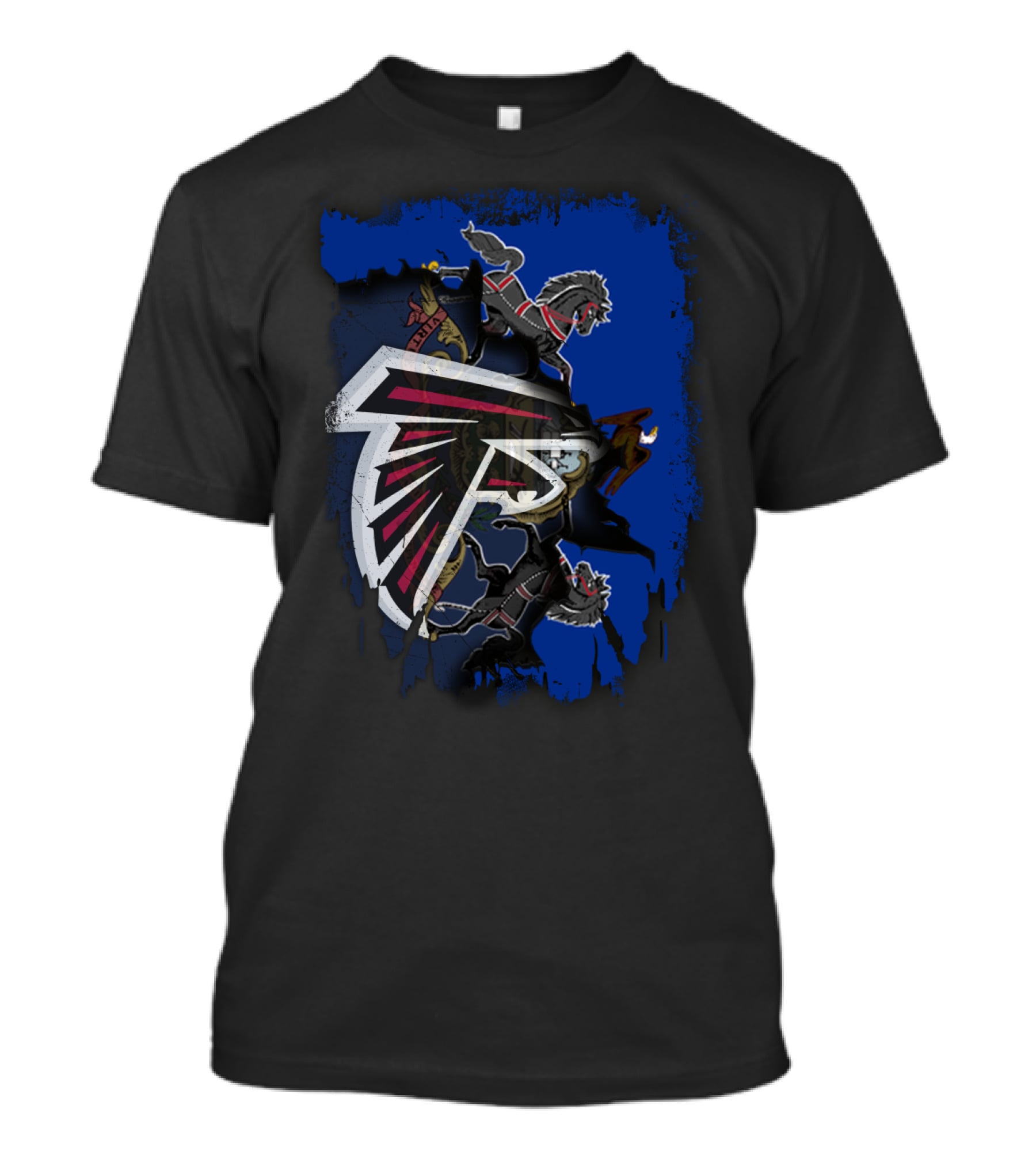 Together Pennsylvania Falcons Coat Of Arms Logo Collaboration T-Shirt