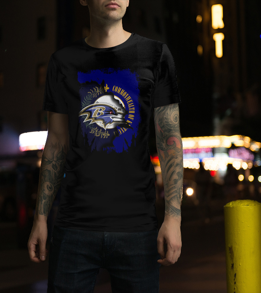 Commonwealth Of Kentucky Baltimore Ravens Ravens T-Shirt