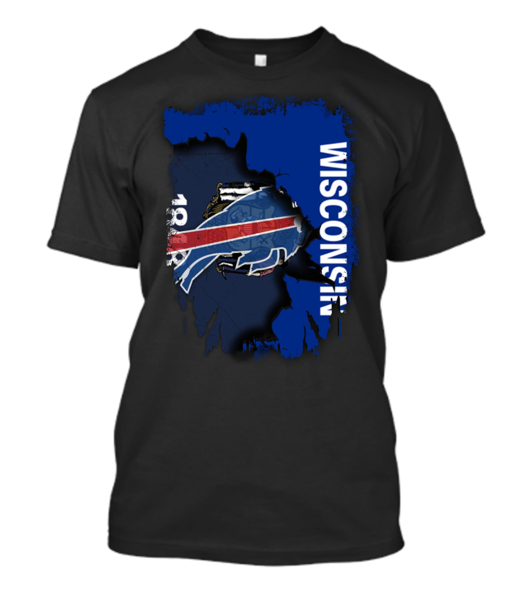 Wisconsin Together With Bills 1876 T-Shirt
