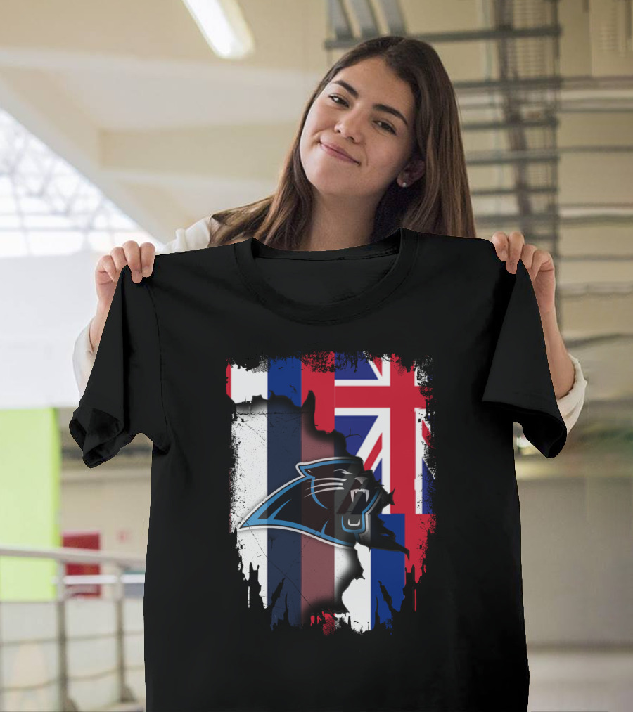 Together Hawaii Panthers Union Flag Fusion T-Shirt